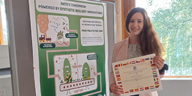 A&#160;young microbiologist from Masaryk University impressed NATO experts with her research on the decomposition of waste plant biomass