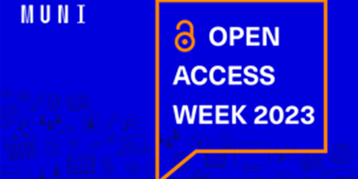Open Science Week a&#160;Open Access Week na MU 2023