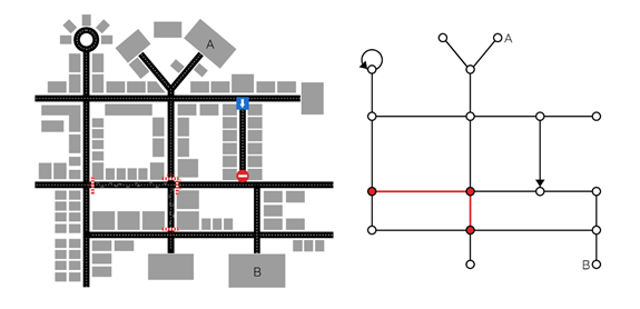 Úloha převedení mapy města na graf
Autor: David Moravec