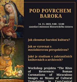 Pod povrchem baroka aneb jak zkoumat středoevropskou kulturu 17. a 18. století