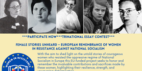 Zapojte se do třínárodní esejistické soutěže "Female Stories Unheard"
