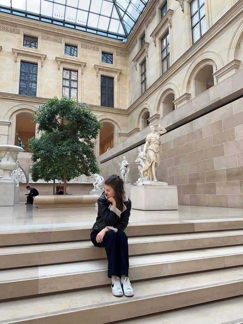 Muzeum Louvre je nejnavštěvovanějším muzeem v Paříži. Pro mě byl nejkrásnějším místem velký sál, kde se nachází například socha Hannibala nebo Julia Caesara. Foto: Aneta Majtánová