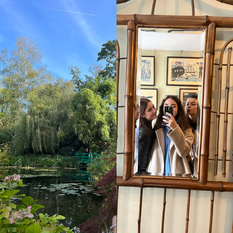 Dům, kde bydlel svého času Claud Monet, je obklopený zahradami, které se staly inspirací mnoha jeho nejslavnějších obrazů. Foto: Aneta Majtánová