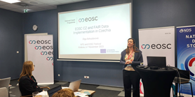 Česká iniciativa EOSC na National Tripartite Event v&#160;Polsku: Olga Bohuslavová sdílela zkušenosti z&#160;Česka 