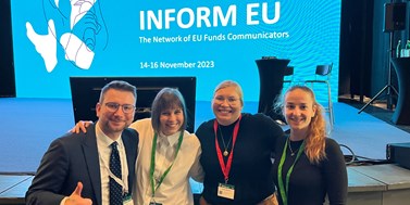 EOSC CZ shines at INFORM EU: European communication experts learn about a&#160;unique Czech initiative 