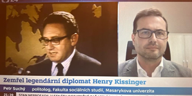 Petr Suchý v&#160;Horizont na ČT24 hovořil k&#160;úmrtí Henryho Kissingera