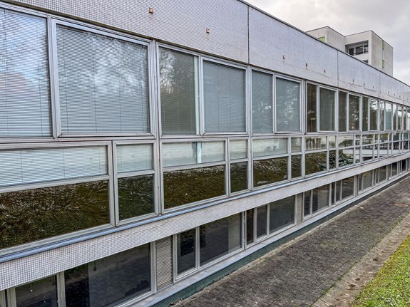 At the Vinařská dormitory started in September the first stage of windows replacement. Photo: Tomáš Hájek