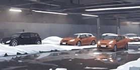 Parkujete ve fakultní podzemní garáži? Pozor na nedostatečně ometený sníh