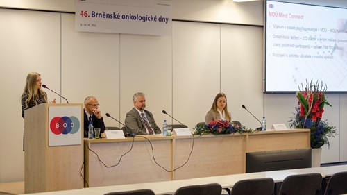 Prezentace našich projektů na Brněnských Onkologických Dnech (BOD 2022) (říjen 2022)