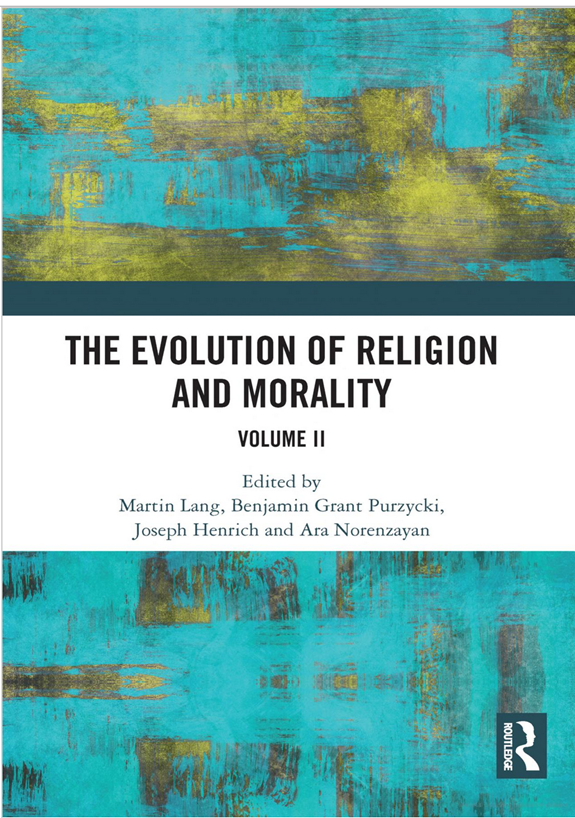Book cover of the Evolution of Religion and Morality II
