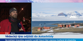 Právě dnes do Antarktidy míří 20. expedice Masarykovy univerzity