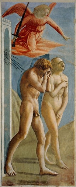 Masaccio, Vyhnání z ráje, 1427.