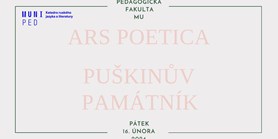 Pozvánka: Ars Poetica