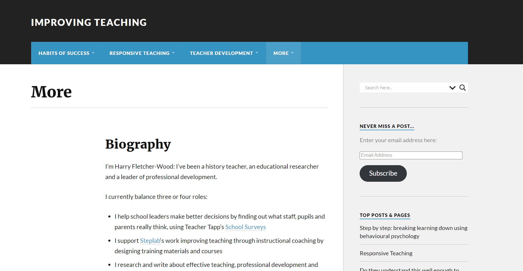 https://improvingteaching.co.uk/