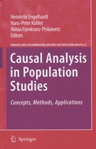 Causal analysis in population studies : concepts, methods, applications