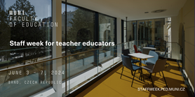 Staff week for teacher educators 