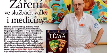 Rozhovor: Pavel Šlampa v&#160;magazínu Téma nejen o&#160;ionizačním záření 