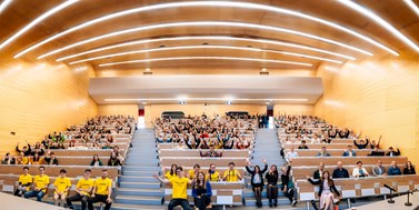 The CzecHopes conference attracted 350 high school students to the University campus in Bohunice. They left excited and full of inspiration