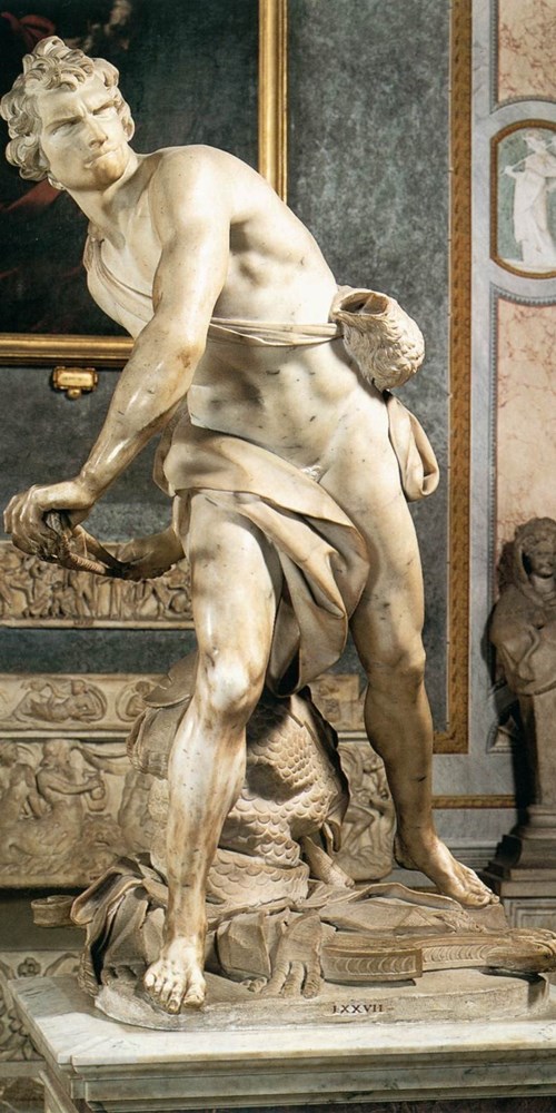 Gian Lorenzo Bernini, David, 1623–1624.