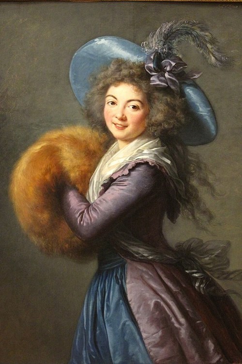 Élisabeth Louise Vigée Le Brun, Paní Molé-Reymond, herečka Italské komedie, 1786.