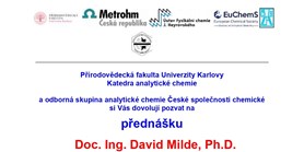 Pozvánka na přednášku EURACHEM – zaostřeno na analytickou chemii v&#160;Evropě