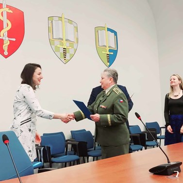 Zinaida Bechná reappointed to the editorial board of Defence and Strategy