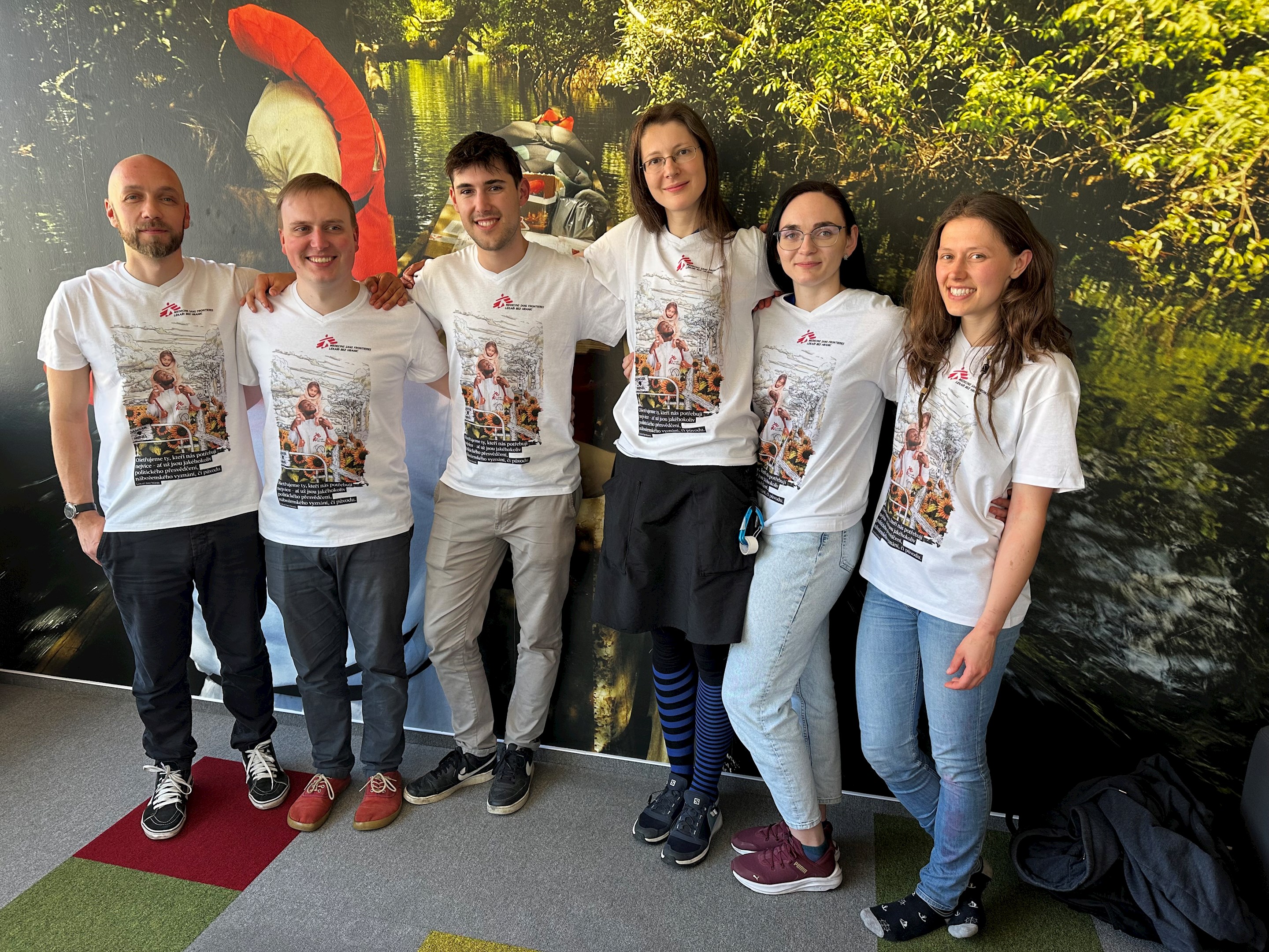 Základní kurz první pomoci pro pražskou kancelář Lékařů bez hranic