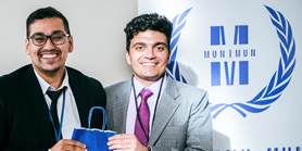 Pharmacy student awarded as one of the best delegates of the Model UN