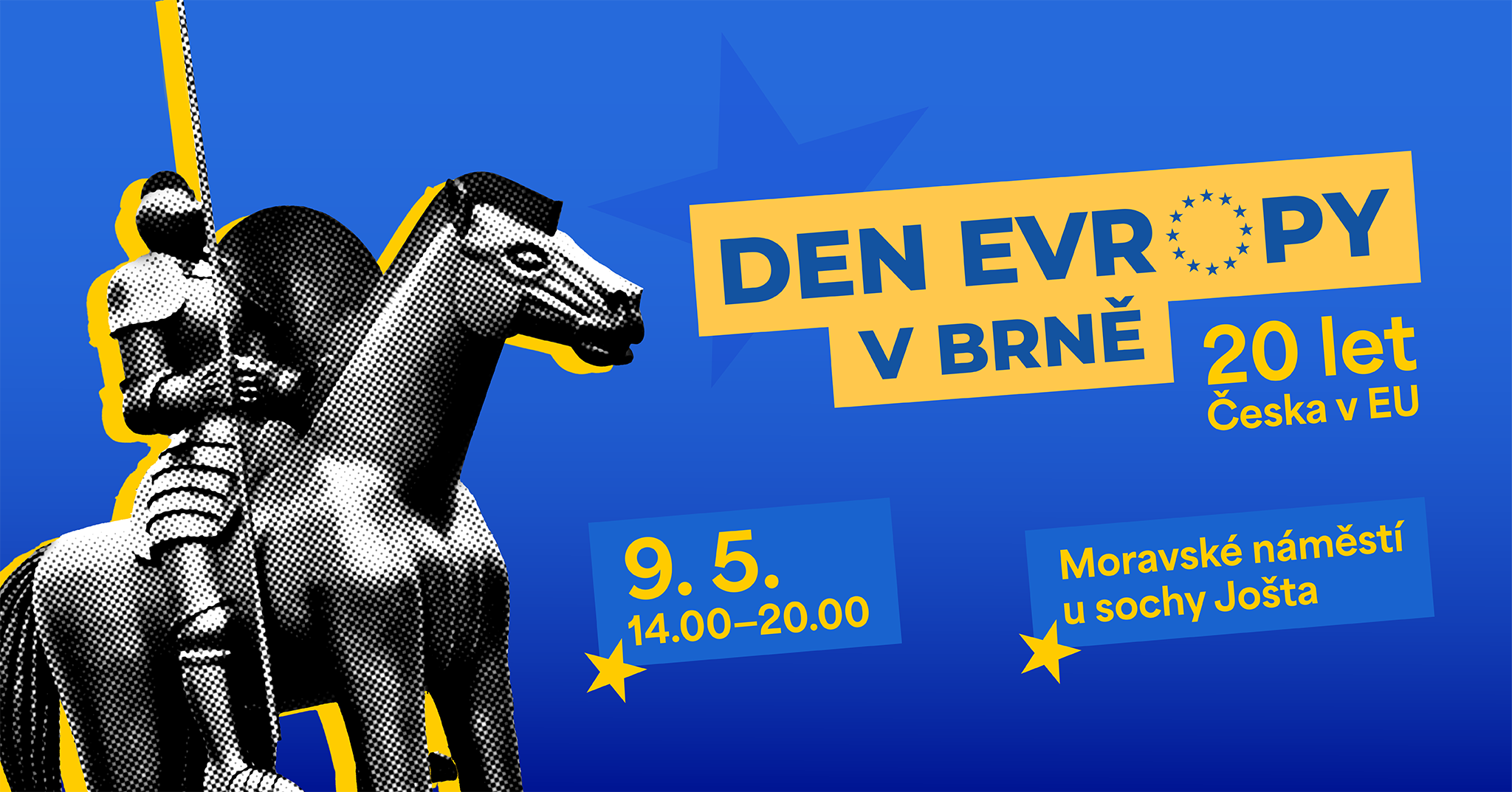 Dvacet let v EU: Brno slaví Den Evropy