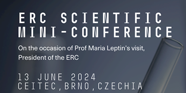 Pozvánka na konferenci s&#160;předsedkyní ERC a&#160;českými držiteli prestižních grantů