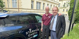 Natural scientists presented Masaryk University at the STARMUS festival in Bratislava and welcomed great scientists also in Brno
