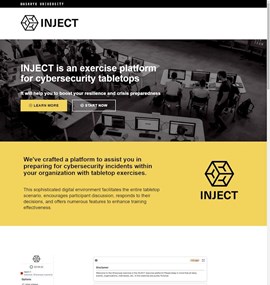 INJECT Exercise Platform