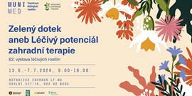 The exhibition of the Centre for Medicinal Plants will bring garden therapy to life