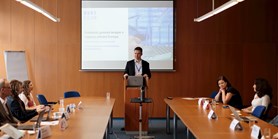 HEPII representatives presented research results at the first roundtable