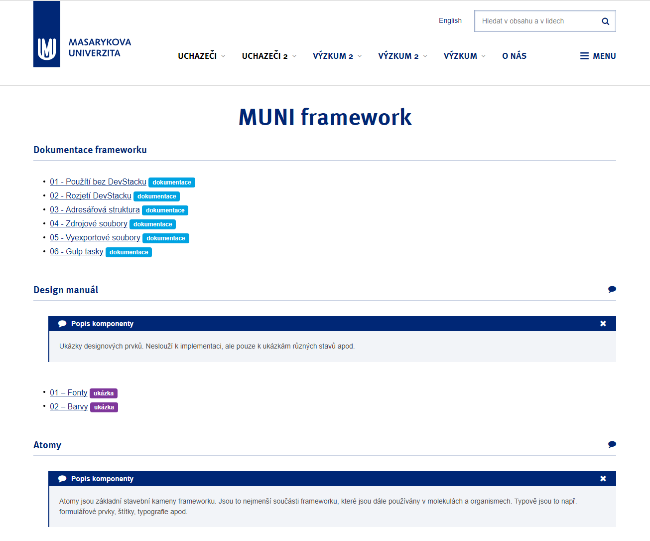 muni.cz and MuniWeb Website Builder