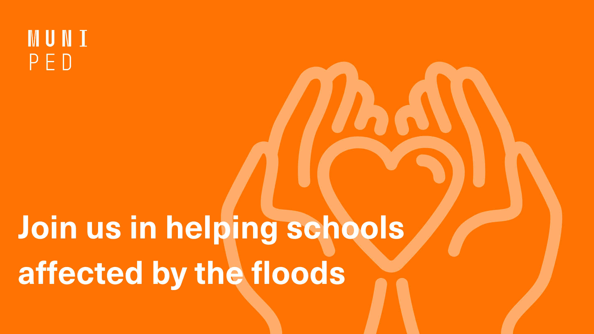 Involvement in helping schools affected by the floods