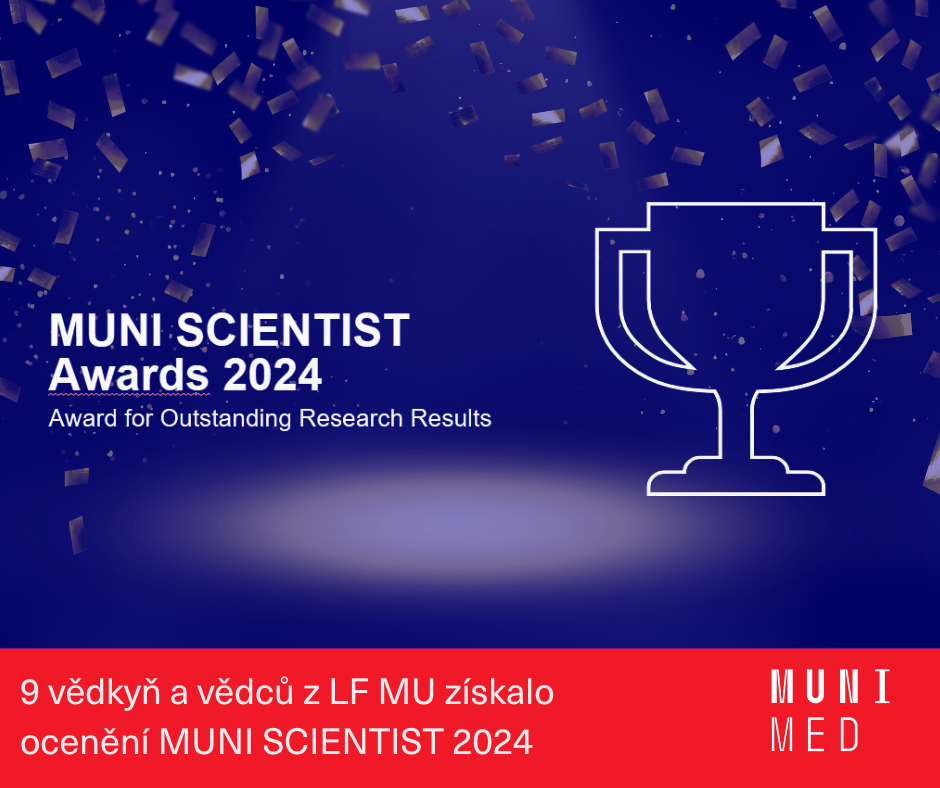 9 vědkyň a vědců získalo MUNI SCIENTIST Award 2024