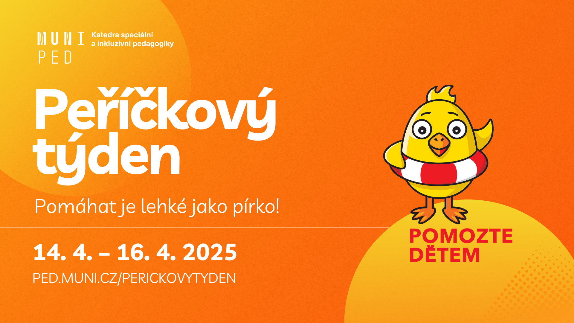 Peříčkový týden s PED MUNI