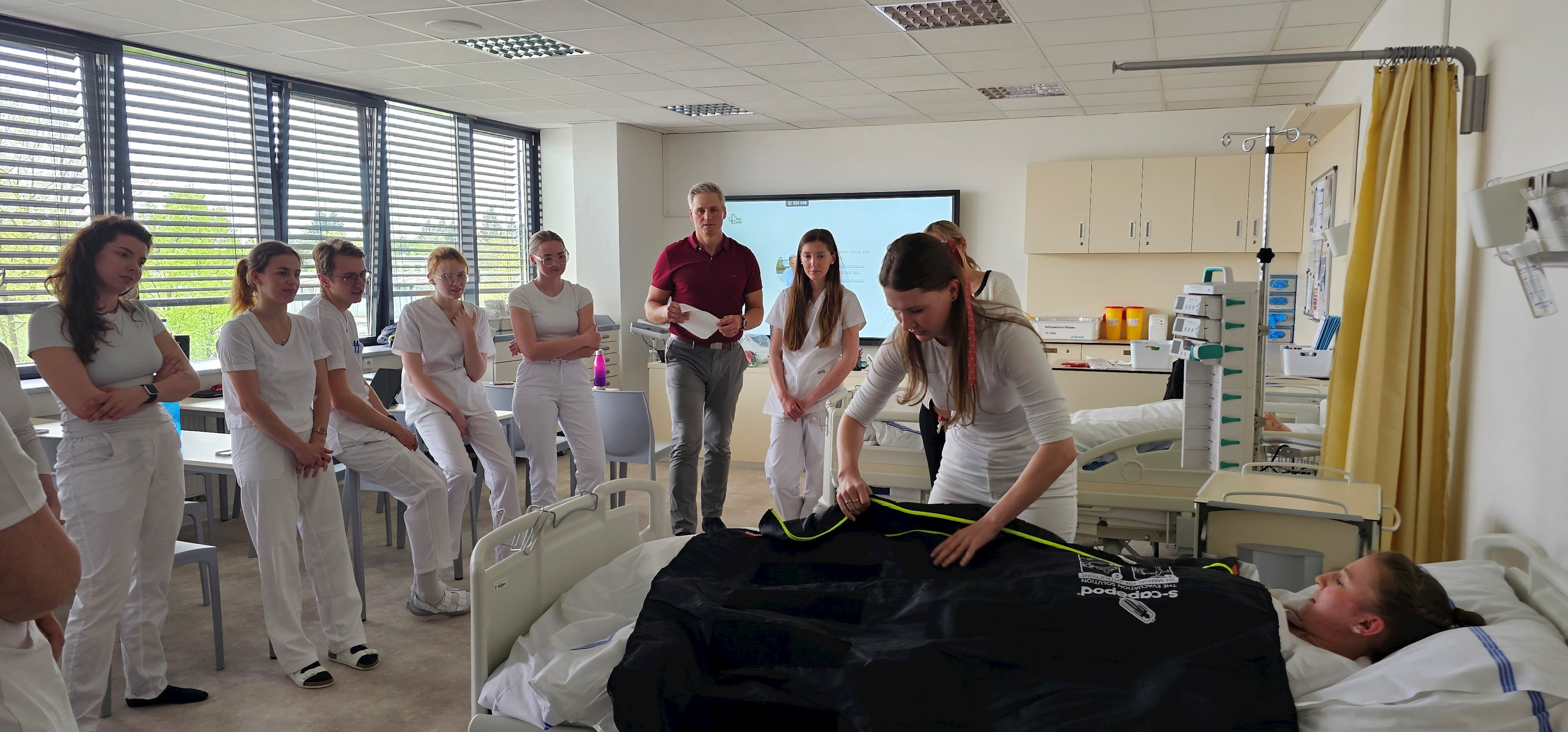 Workshop - evakuační podložky