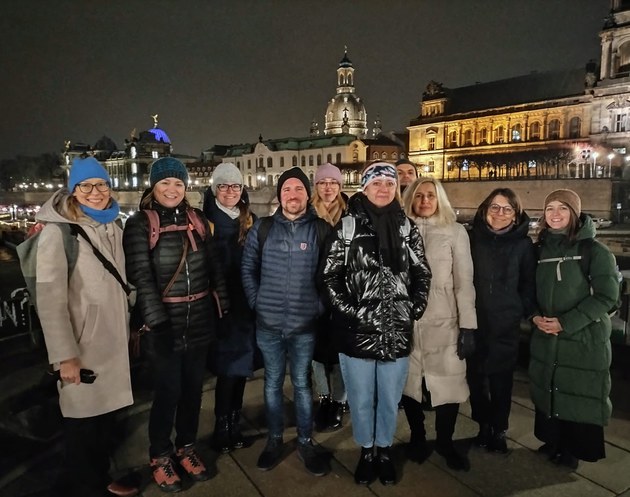 Members of the project in Dresden