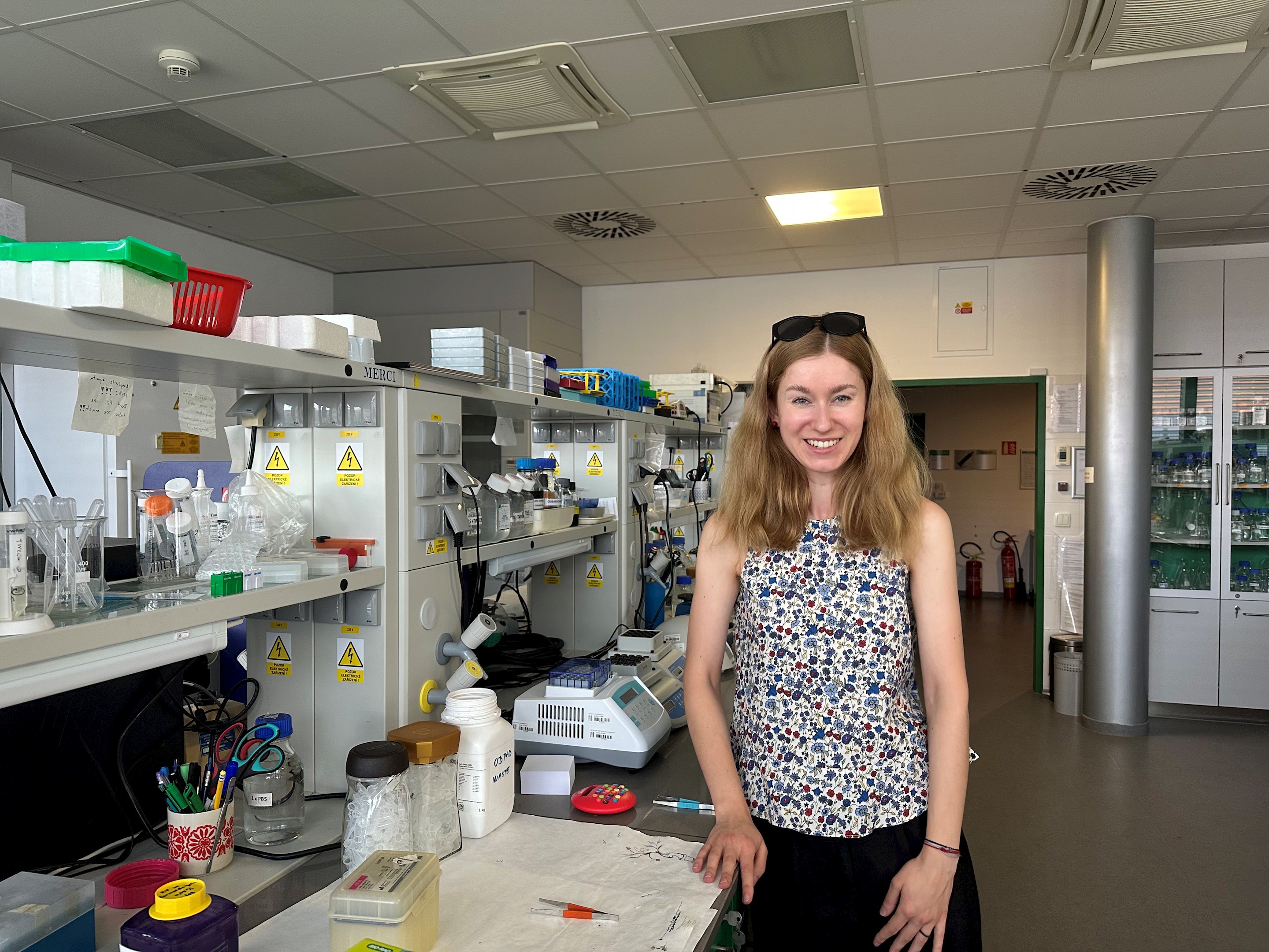 Barbora Lujka joined our team as a new PhD student