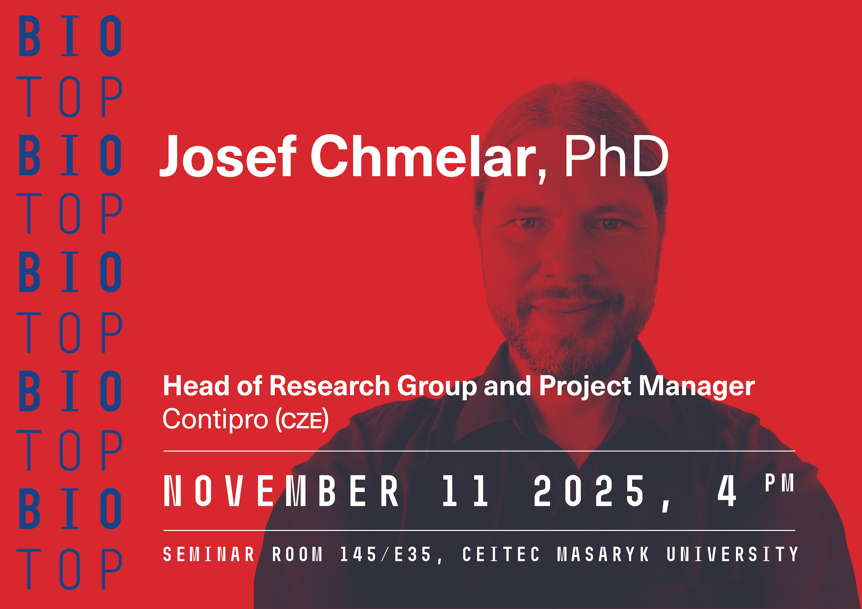 https://biology.med.muni.cz/phd-program/biotop-seminars/fall-edition-2025/josef-chmelar-phd