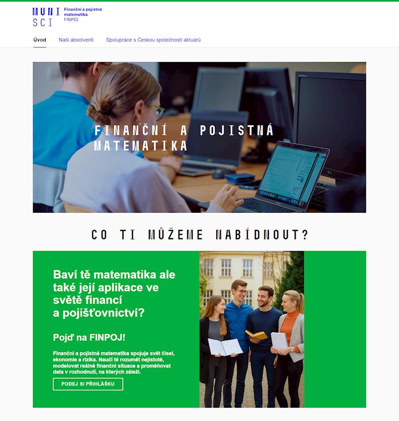 Finanční a pojistná matematika | MUNI SCI
