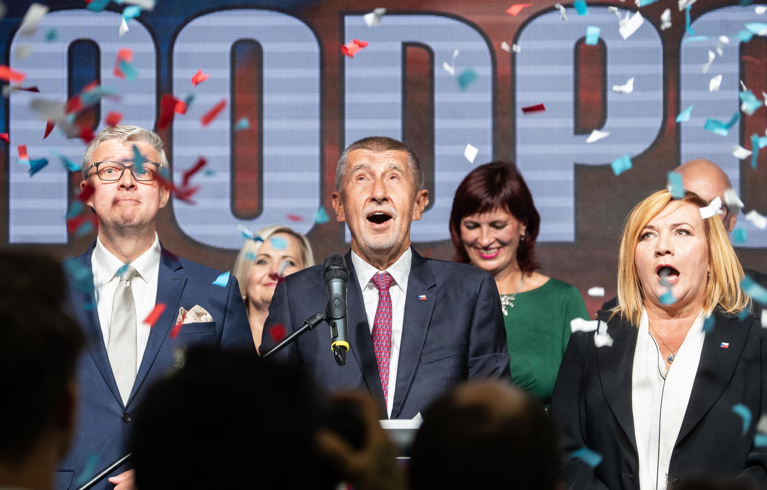 ANO oslavuje výsledky voleb, zdroj: Novinky