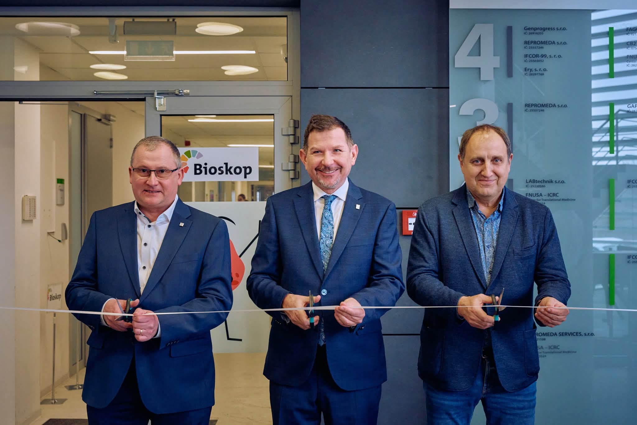 Slavnostní otevření nových prostor Bioskopu