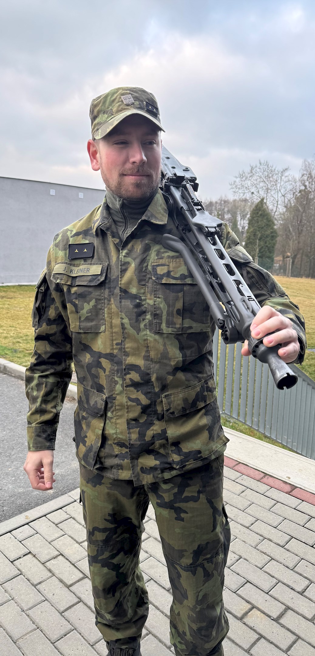 Jan Kleiner je součástí aktivních záloh už skoro devět let. Na vojenská cvičení vyráží pravidelně několikrát do roka. Foto: archiv Jana Kleinera