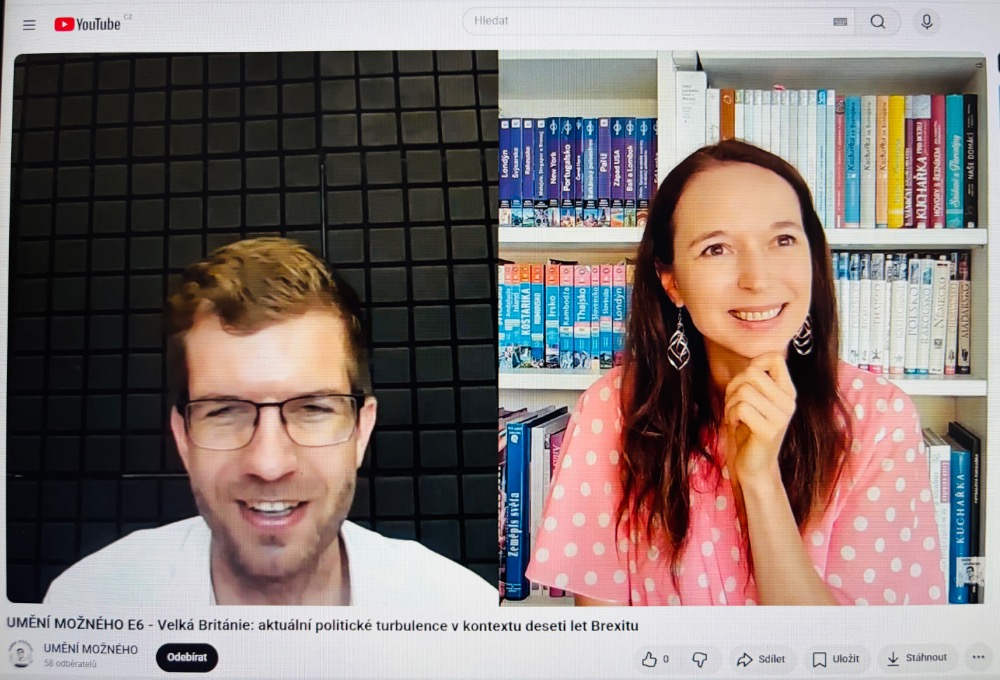 Monika Brusenbauch Meislová v podcastu Umění možného o desátém výročí Brexitu