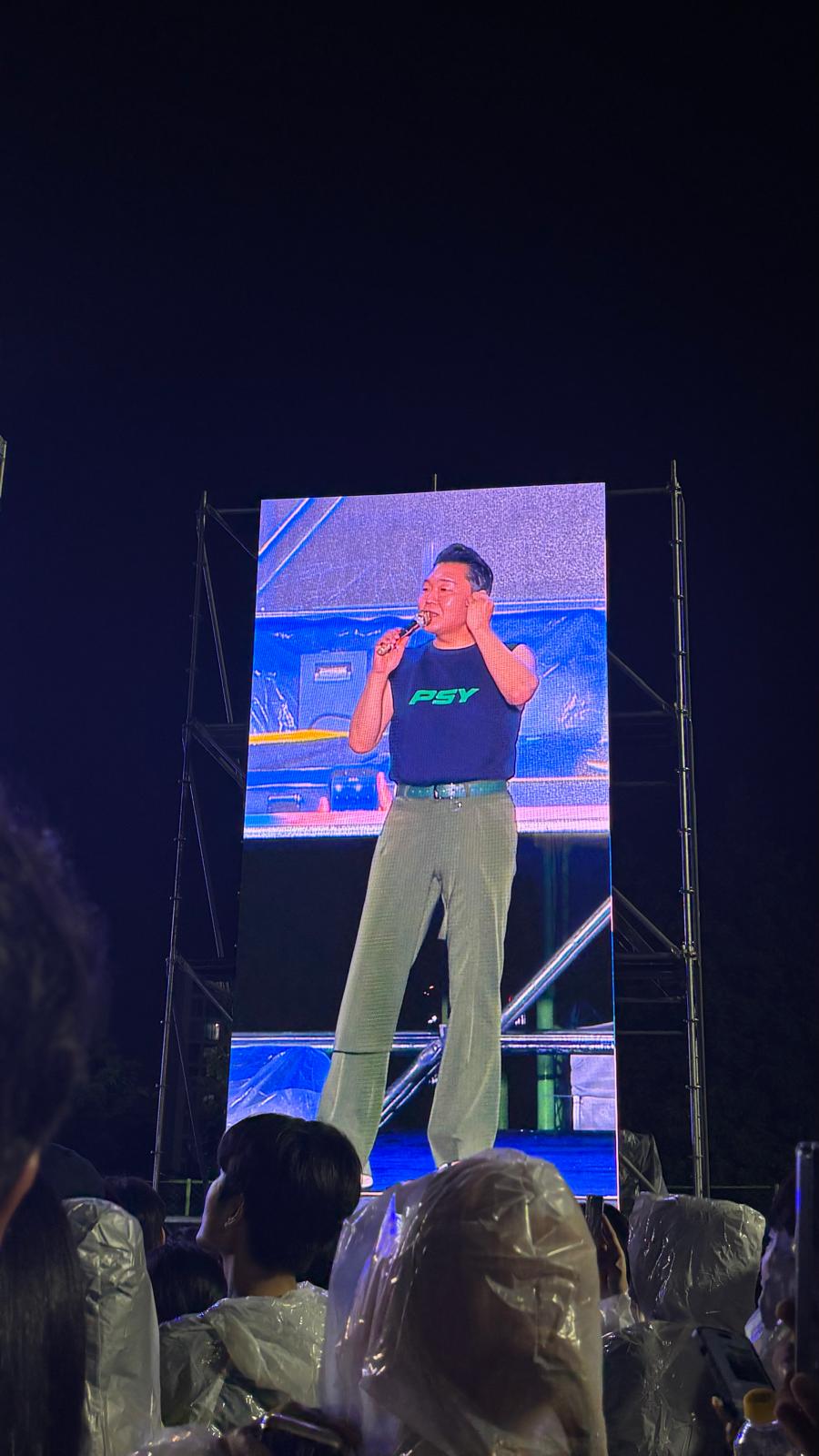 Největším zážitkem pro mě byl koncert jihokorejské hvězdy PSY, který se konal na naší univerzitě a byl zadarmo. Foto: Karolína Benediktová