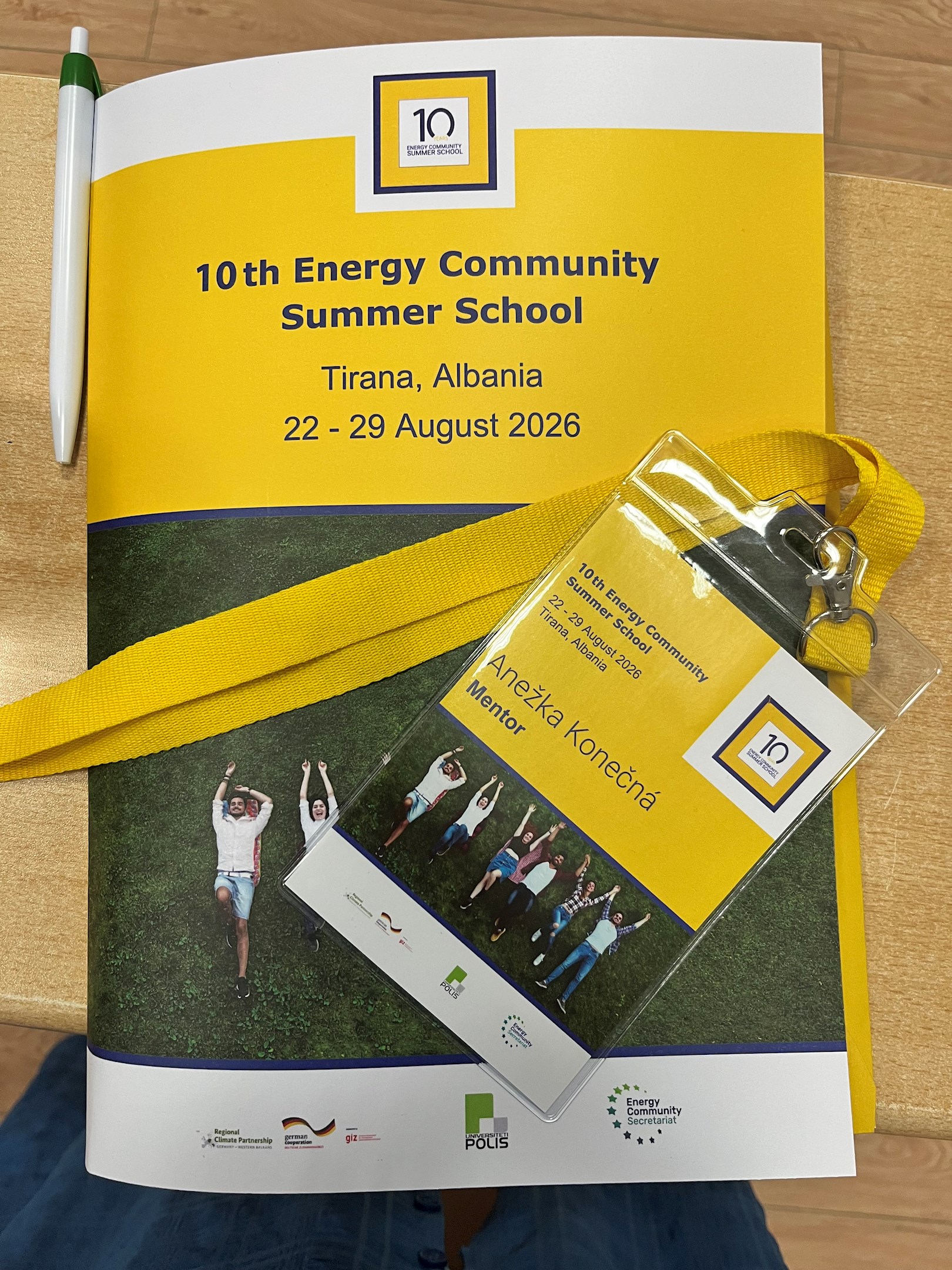 Konečná mentorkou 10. letní školy Energy Communityv Tiraně