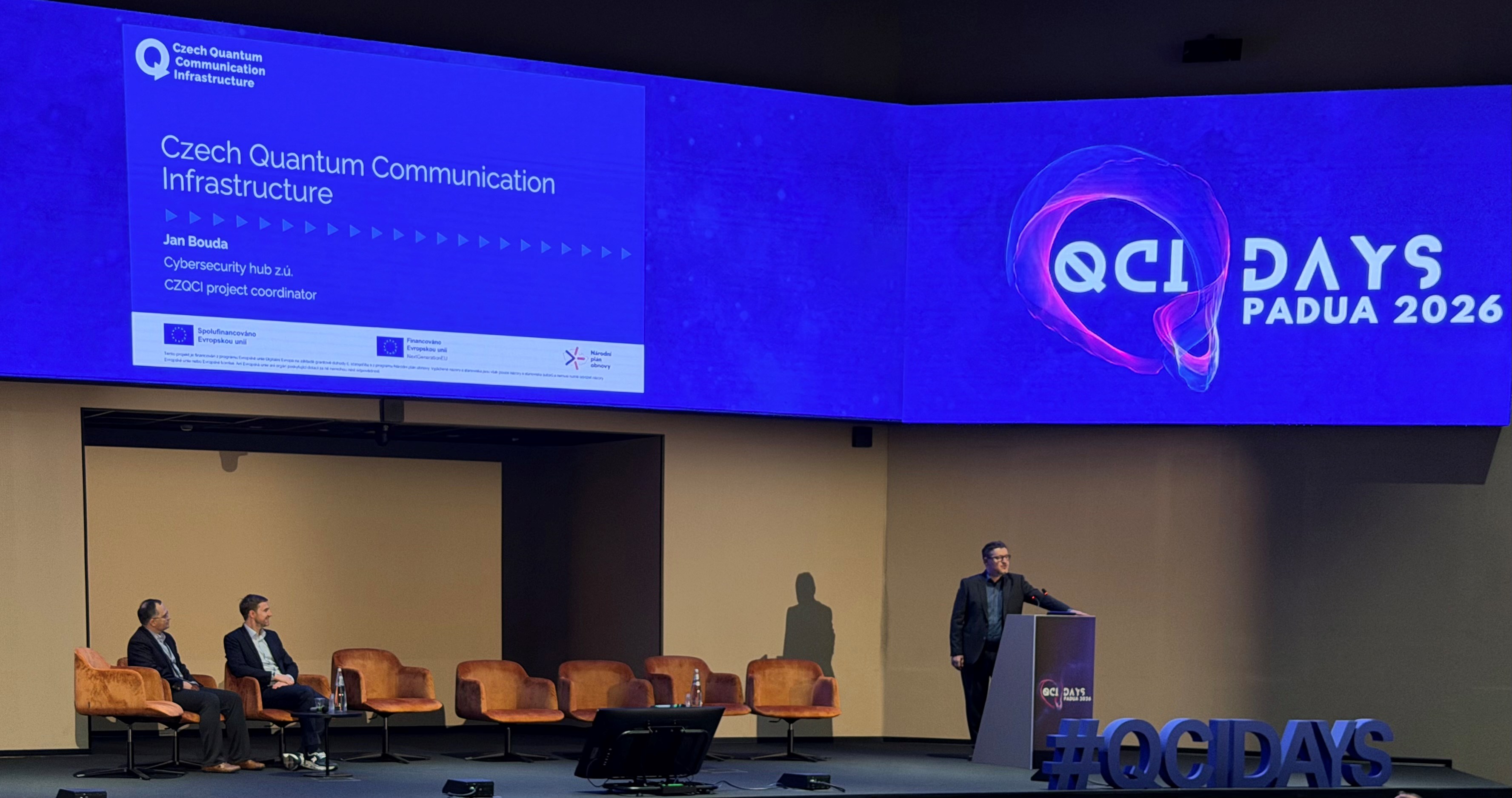 Česká republika v čele kvantové bezpečnosti: CZQCI na QCI Days 2026 v Padově
